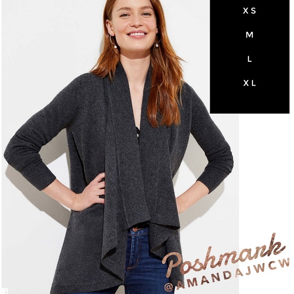 LOFT Sweaters - LOFT Cascade Cardigan- New with tags!